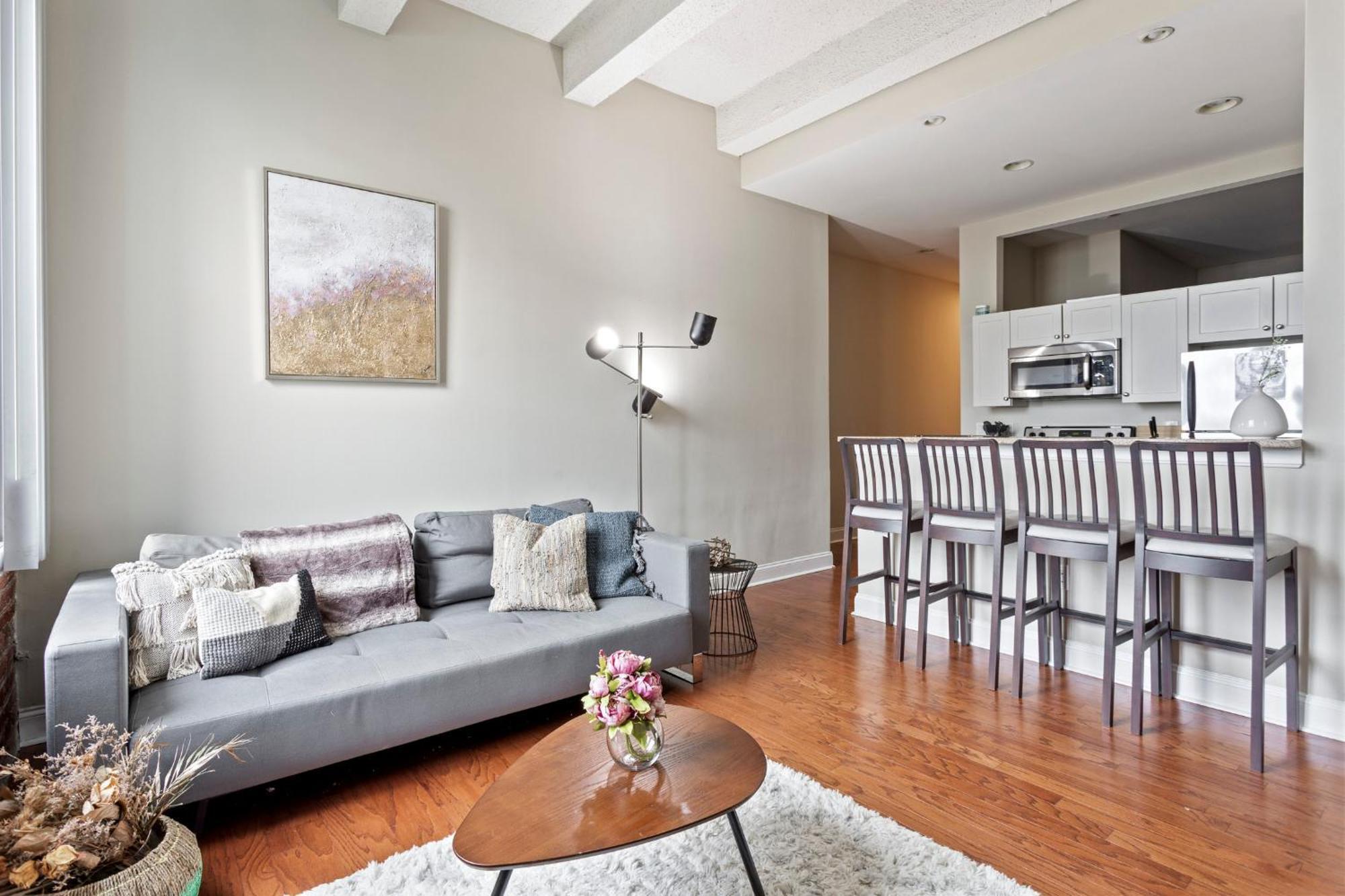 Sleeps 4! 2Br, Gym, Free Parking, Close To Major Attractions فيلادلفيا المظهر الخارجي الصورة